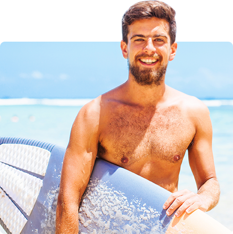 surfing about swiming 